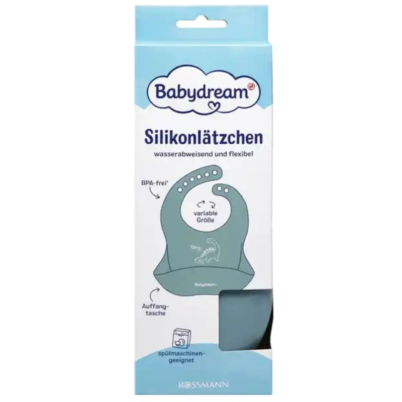 Нагрудник Rossmann Babydream, силикон, товар в ассортименте Нагрудник Rossmann Babydream, силикон, товар в ассортименте