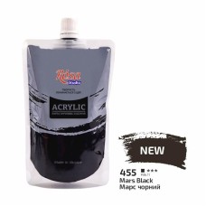 Akril boya Rosa Studio 455 Mars Black, 200 ml