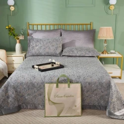 Örtük Pierre Cardin INM1051, 220x250 sm, ikinəfərlik, boz