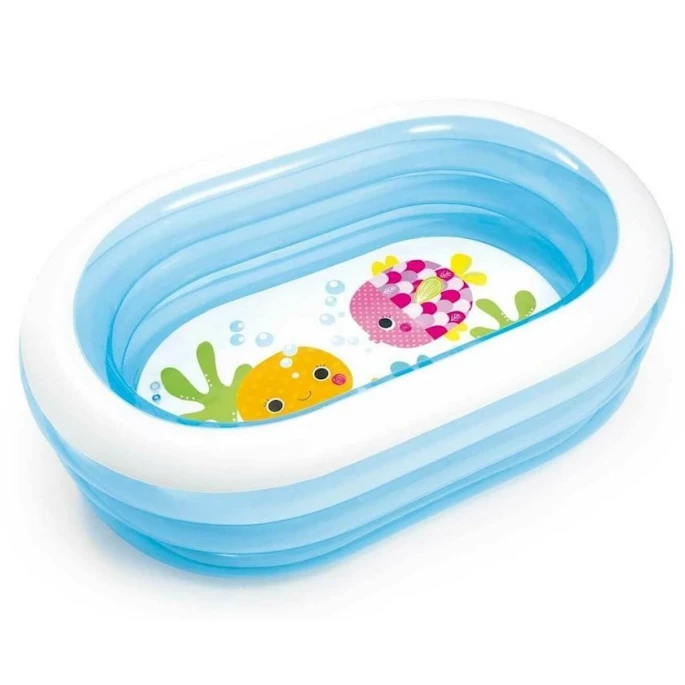 Детский надувной бассейн Intex 57482 Морские друзья 163х107х46 см, 230 л, от 3 лет Детский надувной бассейн Intex 57482 Морские друзья 163х107х46 см, 230 л, от 3 лет