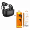 Беспроводные наушники Hoco EQ12 Black + Проводные наушники Hoco M97