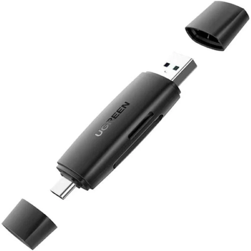 Картридер Ugreen CM304 2-in-1 USB A & USB-C Картридер Ugreen CM304 2-in-1 USB A & USB-C