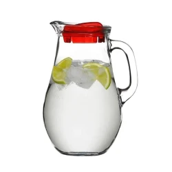 Графин Pasabahce, 1.85 л, стекло, с крышкой, прозрачный Графин Pasabahce, 1.85 л, стекло, с крышкой, прозрачный