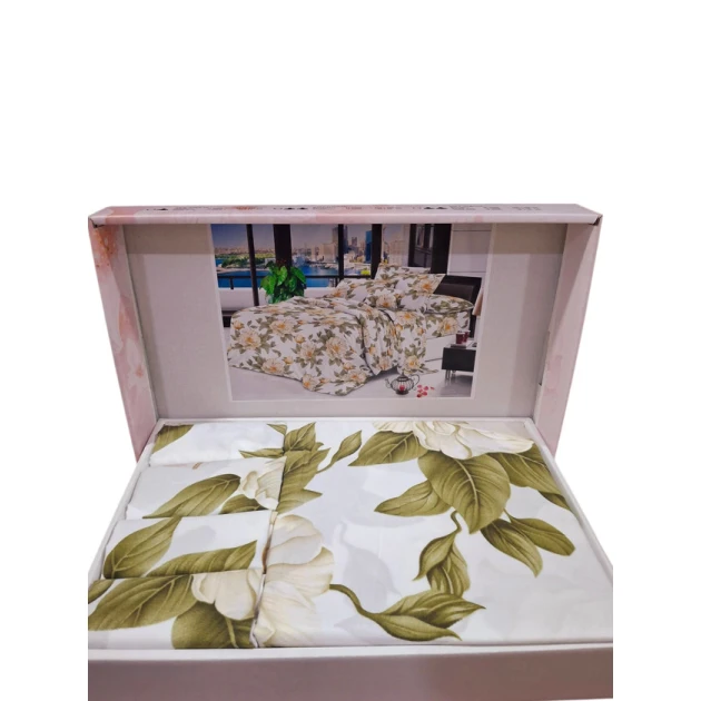 Комплект постельного белья Furkan FA tekstil-355, пододеяльник 200х220 см, простыня 200х220 см, наволочки 50х70 см, наволочки 70х70 см, двуспальный, сатин, разноцветный Комплект постельного белья Furkan FA tekstil-355, пододеяльник 200х220 см, простыня 200х220 см, наволочки 50х70 см, наволочки 70х70 см, двуспальный, сатин, разноцветный