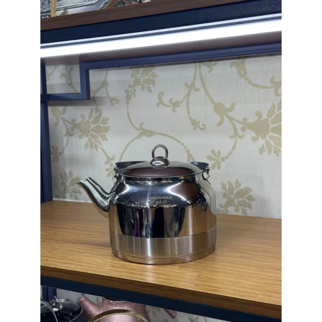 Çaydan Chaynikov SF-850, paslanmayan polad, gümüşü, 4.5 l Çaydan Chaynikov SF-850, paslanmayan polad, gümüşü, 4.5 l