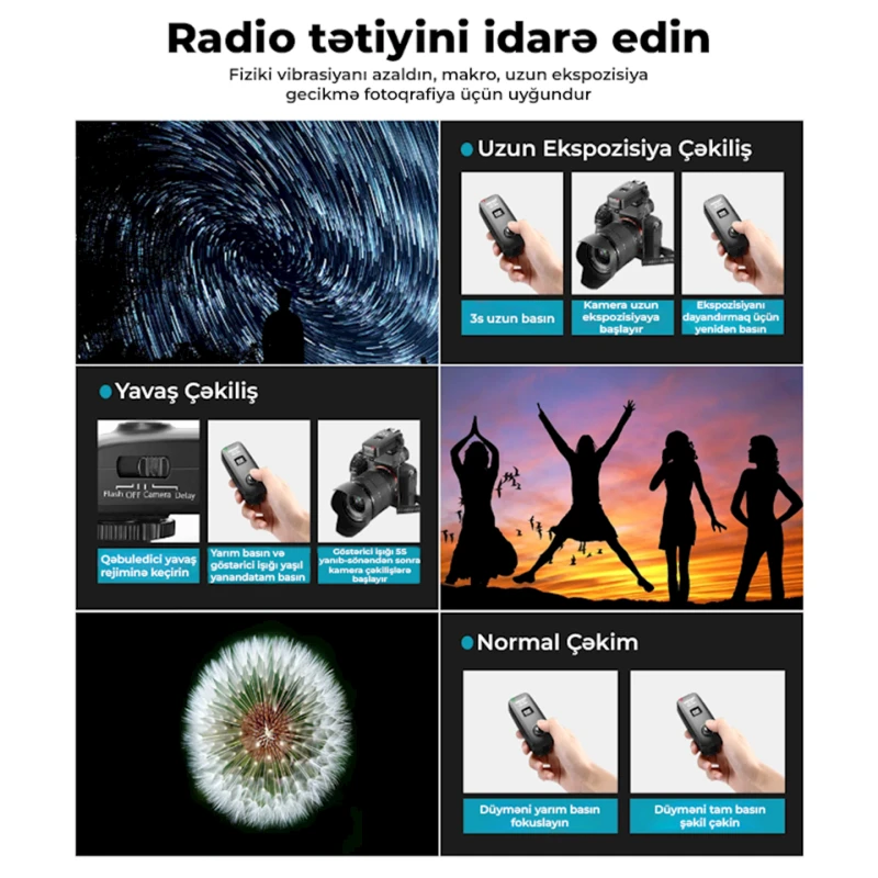 Комплект синхронизатора для вспышки Neewer FC-16-3 Комплект синхронизатора для вспышки Neewer FC-16-3