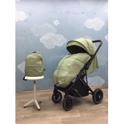Детская коляска Kidilo A115, зеленая