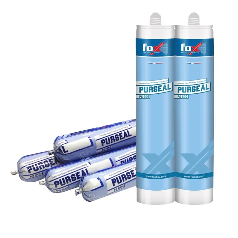 Yapışqan Fox Bau Construction Chemicals Purseal PS600, boz, 600 ml