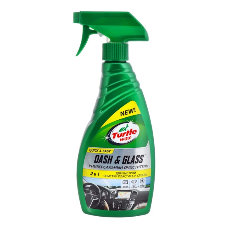 Очиститель стекол и панелей Turtle Wax Dash&Glass 500 ml Очиститель стекол и панелей Turtle Wax Dash&Glass 500 ml