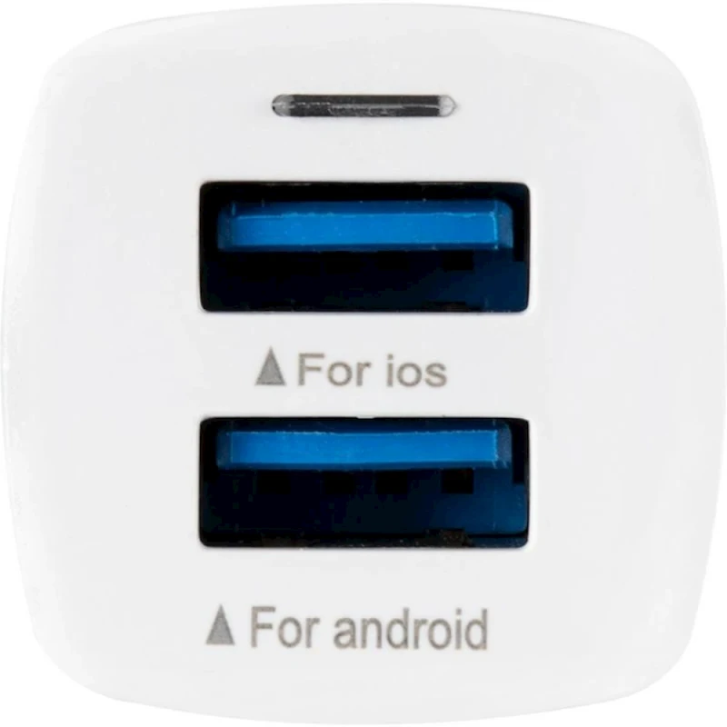Автомобильное зарядное устройство Gelius Pro Apollo GP-CC01 2USB 3.1A White Автомобильное зарядное устройство Gelius Pro Apollo GP-CC01 2USB 3.1A White