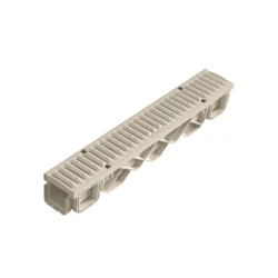 Дренажный канал LuxWares, 80x65x500 мм, пластик Дренажный канал LuxWares, 80x65x500 мм, пластик