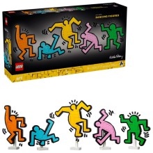 Konstruktor LEGO Art Keith Haring Dancing Figures 31216, 18+ yaş, 1773 hissə - 31216