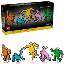 Konstruktor LEGO Art Keith Haring Dancing Figures 31216, 18+ yaş, 1773 hissə - 31216