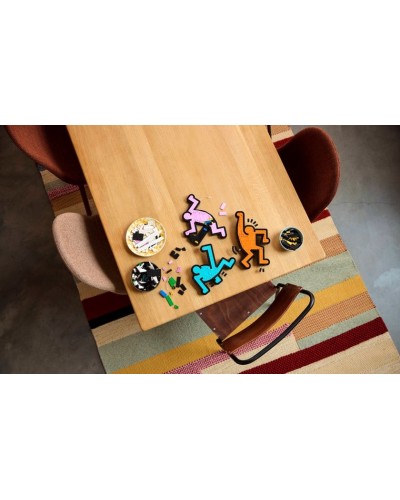 Konstruktor LEGO Art Keith Haring Dancing Figures 31216, 18+ yaş, 1773 hissə - 31216