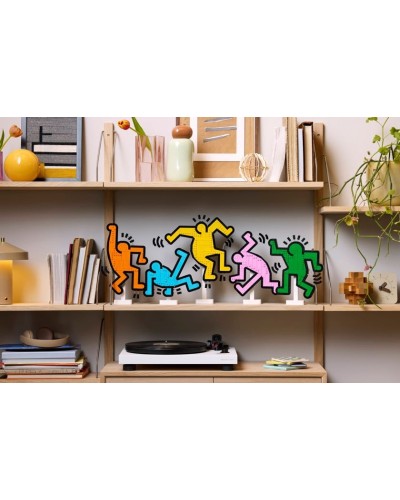 Konstruktor LEGO Art Keith Haring Dancing Figures 31216, 18+ yaş, 1773 hissə - 31216