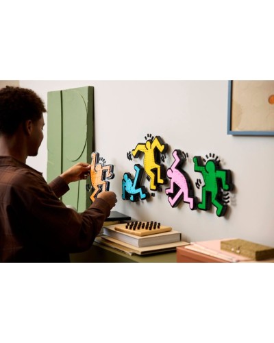 Konstruktor LEGO Art Keith Haring Dancing Figures 31216, 18+ yaş, 1773 hissə - 31216