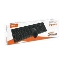 Комплект клавиатура и мышь Meetion AT100