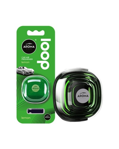 Avtomobil üçün ətirləndirici Aroma Car LOOP Gel Lemon - 63116