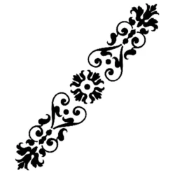 Trafaret Cadence K Serie K-162, 6x20 sm