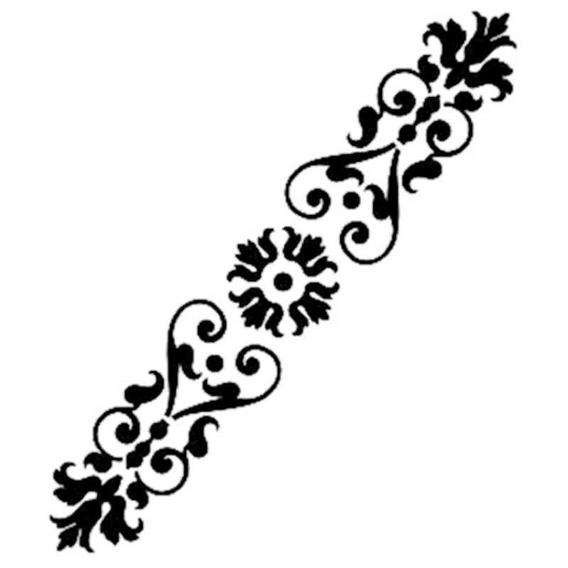 Трафарет Cadence K Serie K-162, 6x20 см