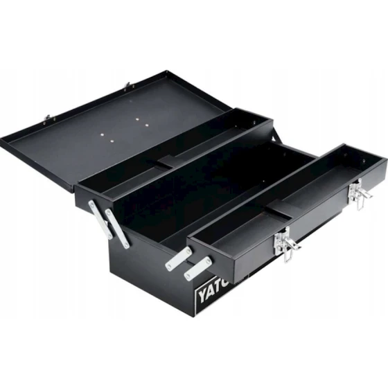 Ящик для инструментов Yato YT-0884, 46x20x18 см, черный