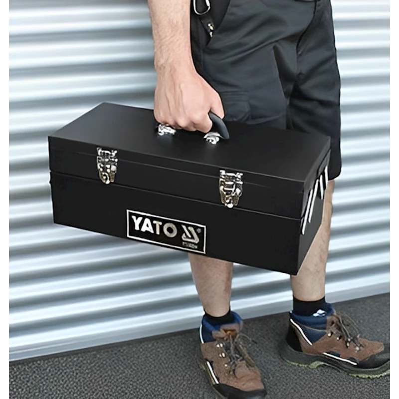 Ящик для инструментов Yato YT-0884, 46x20x18 см, черный