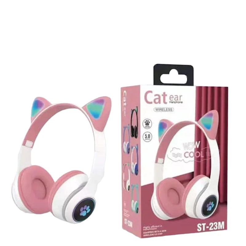 Беспроводные наушники Cat Ear ST-23M Pink Беспроводные наушники Cat Ear ST-23M Pink