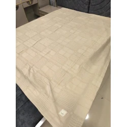 Pled LQ-001, 150x200, bir yarım, bej