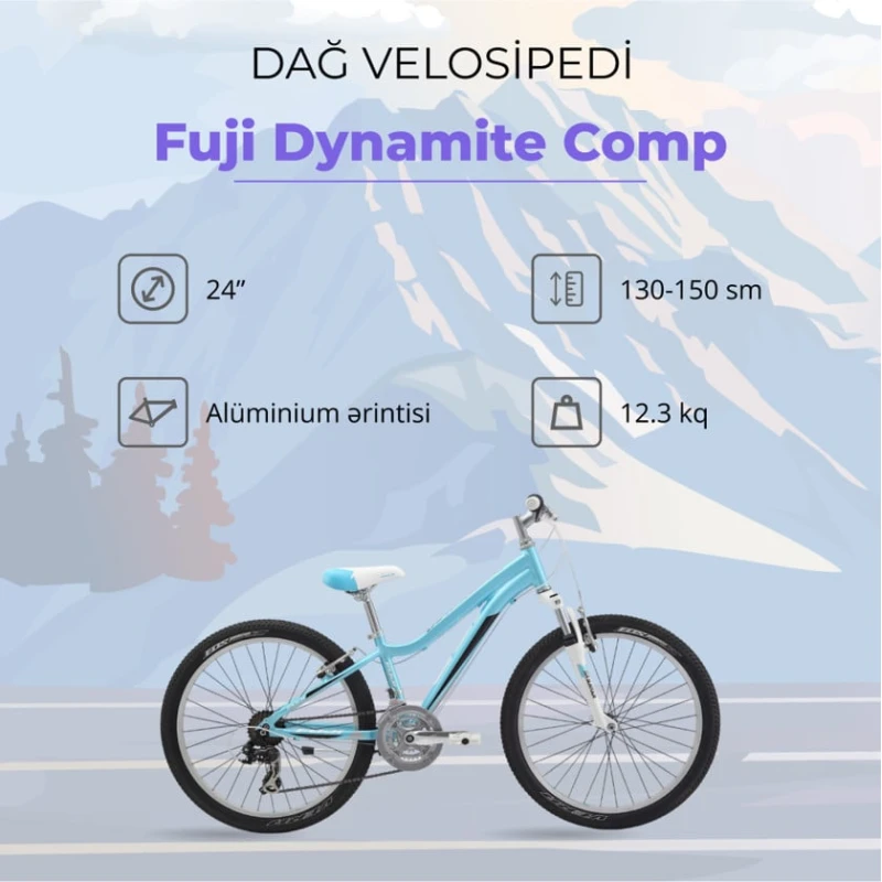 Dağ velosipedi Fuji Dynamite Comp 24