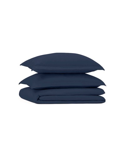 Yataq dəsti Askona Home Collection 1124, yorğan üzləri 200х220 sm, yastıq üzləri 50х70 sm, avro, satin, navy blue, göy