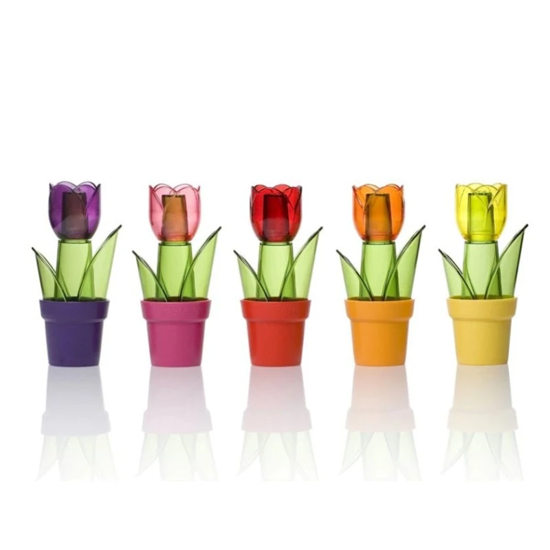 Ədviyyat üçün qab Herevin Tulip Shape Mix, plastik, çeşiddə