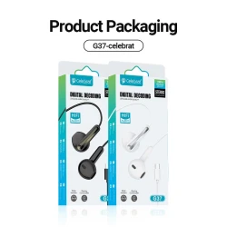 Наушники Celebrat G37 Type-C Black