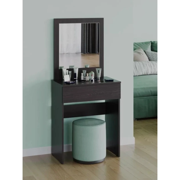 Туалетный столик Art Mebel 55, ламинат, венге, 130x65x40 см Туалетный столик Art Mebel 55, ламинат, венге, 130x65x40 см