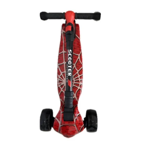 Uşaqlar üçün samokat XW-108, qatlanan, qırmızı