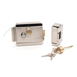 Üstdən qoyulma elektron qıfıl, sol, 3 açar, gümüşü Üstdən qoyulma elektron qıfıl, sol, 3 açar, gümüşü