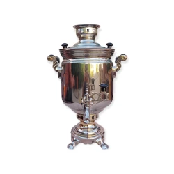 Самовар F35-AG-267, серебристый, 4.5 л