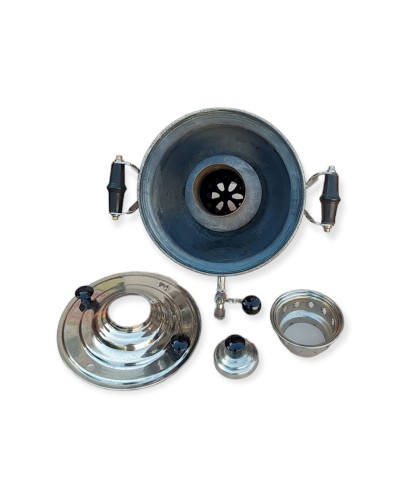 Samovar F35-AG-267, gümüşü, 4.5 l