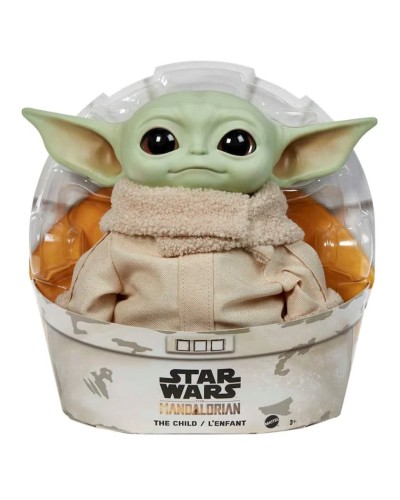 Мягкая игрушка Star Wars Grogu Doll From the Mandalorian eA2669