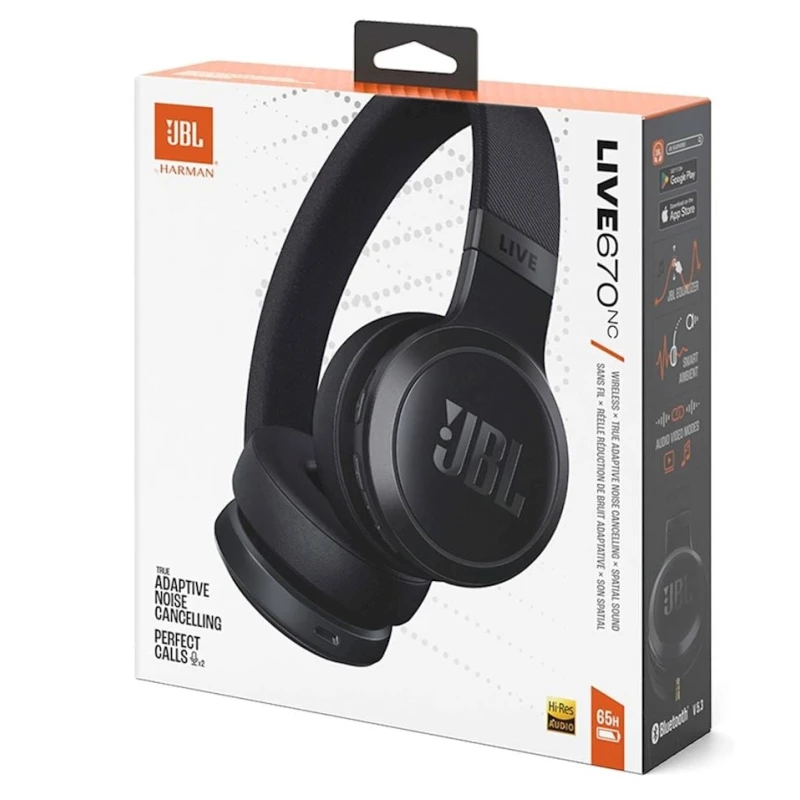 Беспроводные наушники JBL Live 670NC, Black