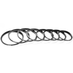 Набор переходных колец для объектива Neewer FL82, черный, 8 шт Набор переходных колец для объектива Neewer FL82, черный, 8 шт