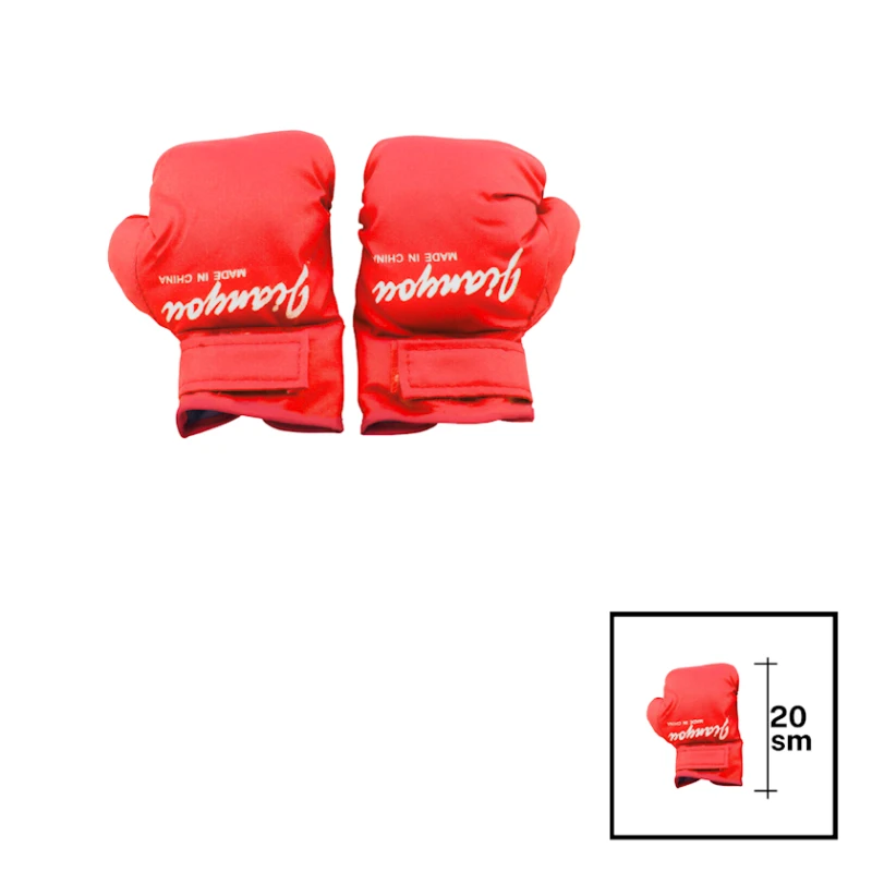 Детские боксерские перчатки Jionyou 202022000107, 1 пара, 20 см, красные