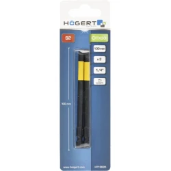 Бита ударная Hogert TORX HT1S695, TX30x100 мм, 2 шт