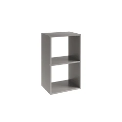 Стеллаж 3563_Stellaj2KubaGrey 70x40x31 см, ЛДСП, серый