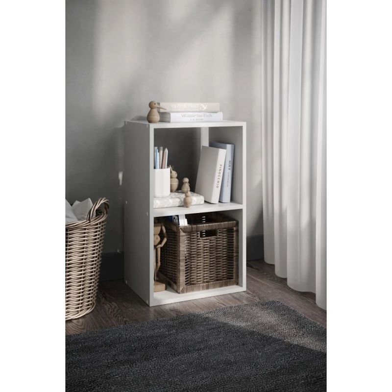 Стеллаж 3563_Stellaj2KubaGrey 70x40x31 см, ЛДСП, серый