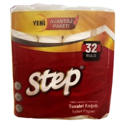 Туалетная бумага Step, 2-х слойная, 32 рулона