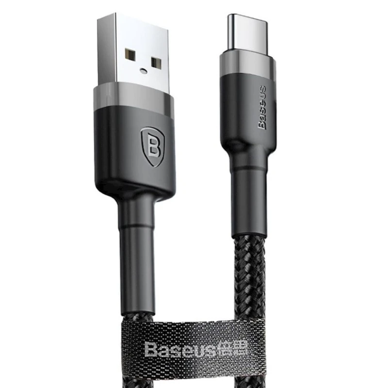 Кабель USB Baseus Camklf-Cg1, Черно-Серый