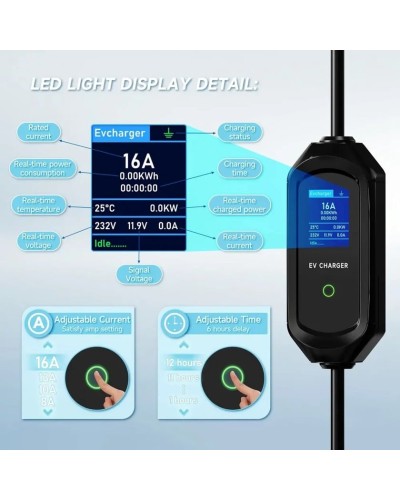 Şarj qurğusu avtomobil üçün TYPE1 3.5KW (16Amper) Amerika standartı - creative_type1_3.5