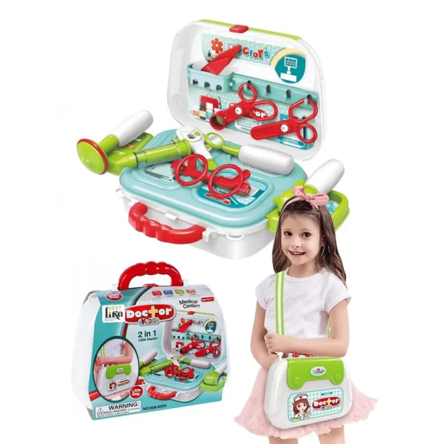 OYUNCAQ HƏKİM SETİ 2İN1 OYUNCAQ HƏKİM SETİ 2İN1