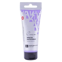 Акриловая краска Сонет, Фиолетовый светлый, 75 мл Акриловая краска Сонет, Фиолетовый светлый, 75 мл