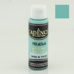 Декоративная акриловая краска Cadence Premium Acrylic Paint 5050 Mint Green, мятный, 70 мл
